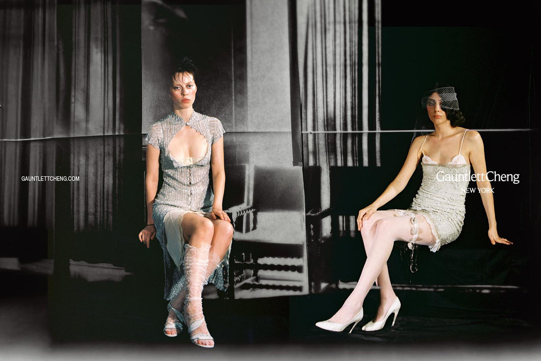 Our shoes for Gauntlett Cheng bridal campaign