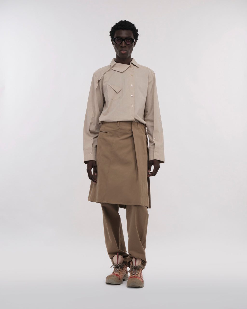 PANTALONE-GONNA SARTORIALE