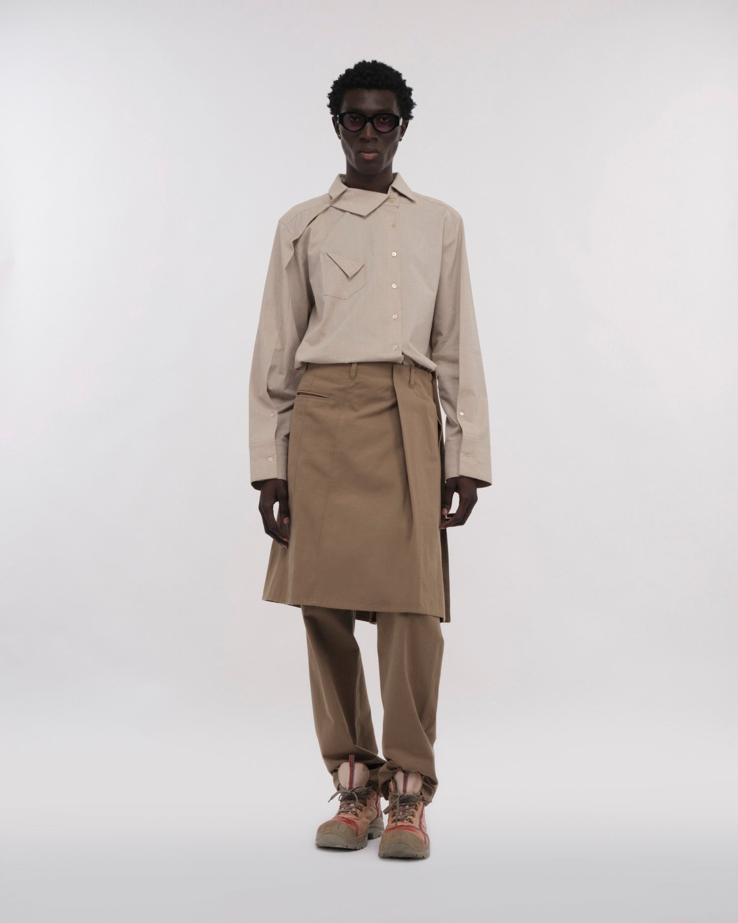 PANTALONE-GONNA SARTORIALE