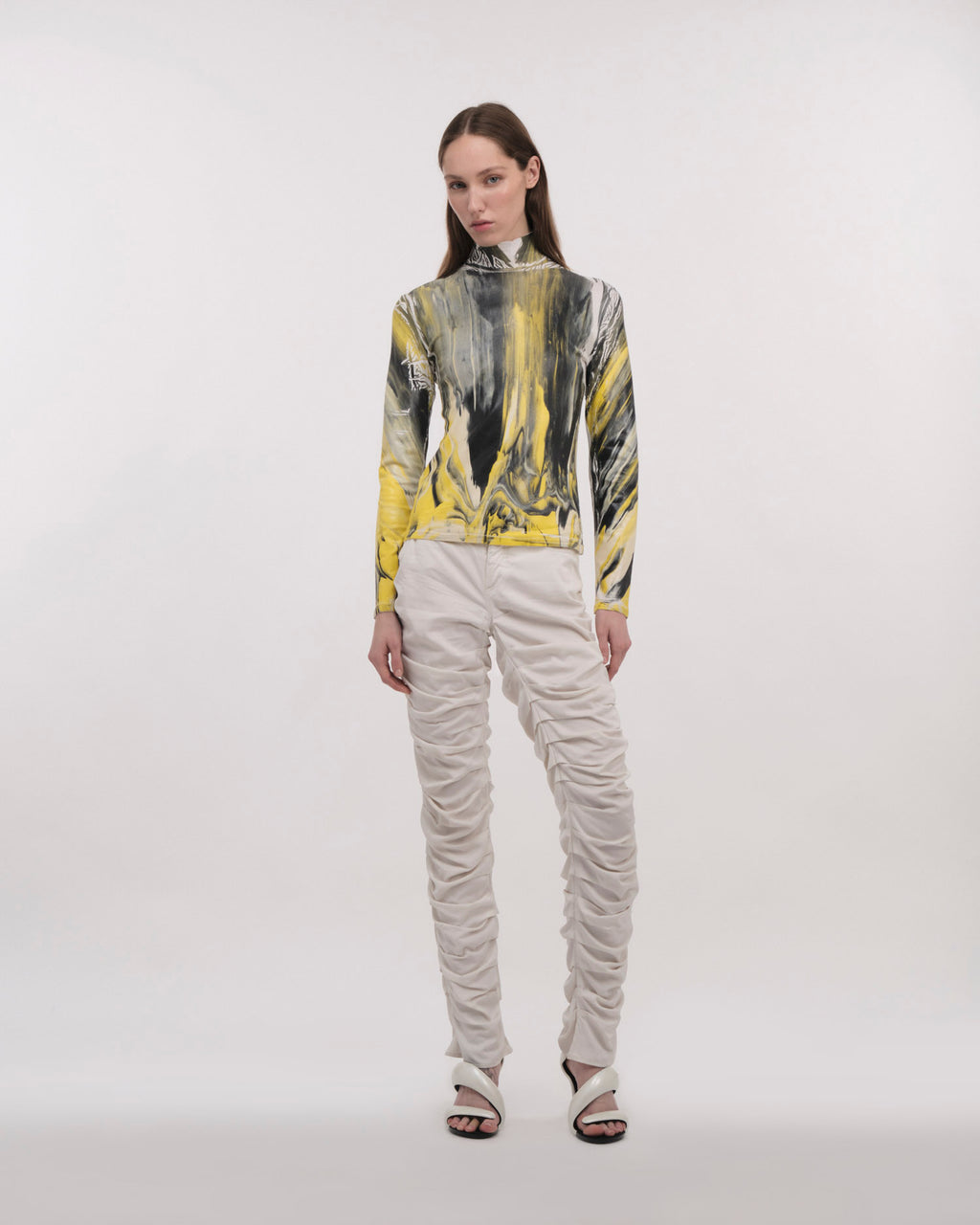 PANTALONE DRAPPEGGIATO KRIZIA